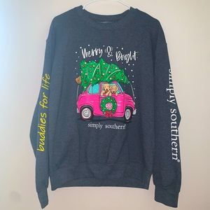 Simply southern Christmas sweatshirt